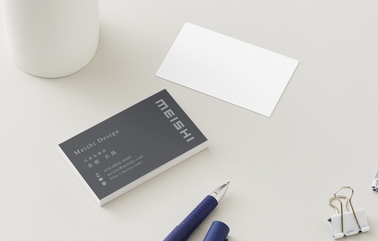 オリジナル名刺を作成いたします ビジネス名刺はもちろん、ショップカード等々にも対応できます イメージ1