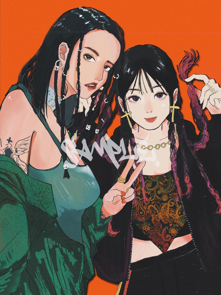 CDジャケット、グッズ等のイラスト描きます おしゃれでかわいいイラスト、デザインもできます！ イメージ5
