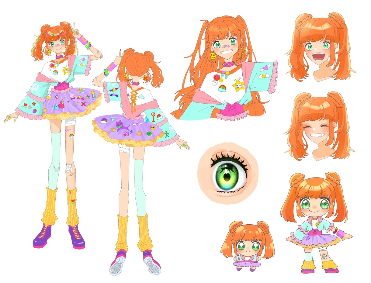 アイコン、イラスト、キャラデザ、立ち絵お描きします かっこいい！かわいい！エモい！ イメージ6