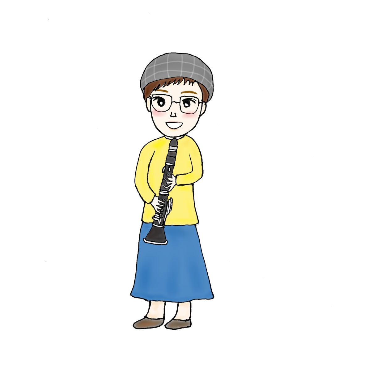 三等身デフォルメの似顔絵アイコン描きます 優しいタッチ♪どこにでも使える♪ イメージ2