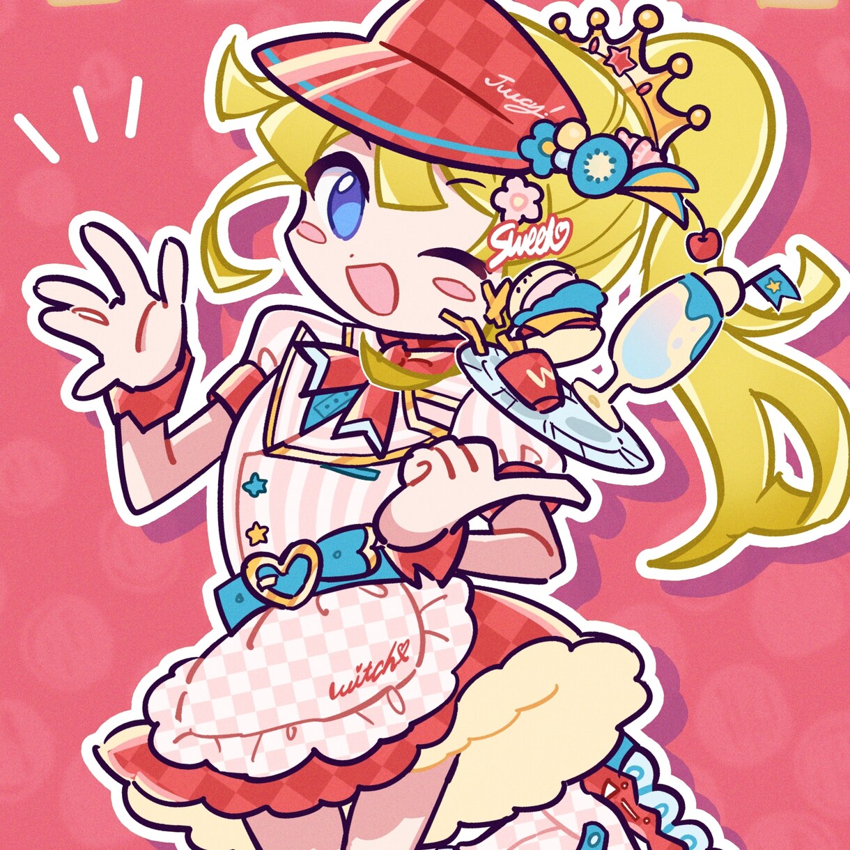 ころっとかわいいミニキャライラスト描きます 2等身サイズのちょこんとかわいいミニキャラをお描きします！ イメージ8