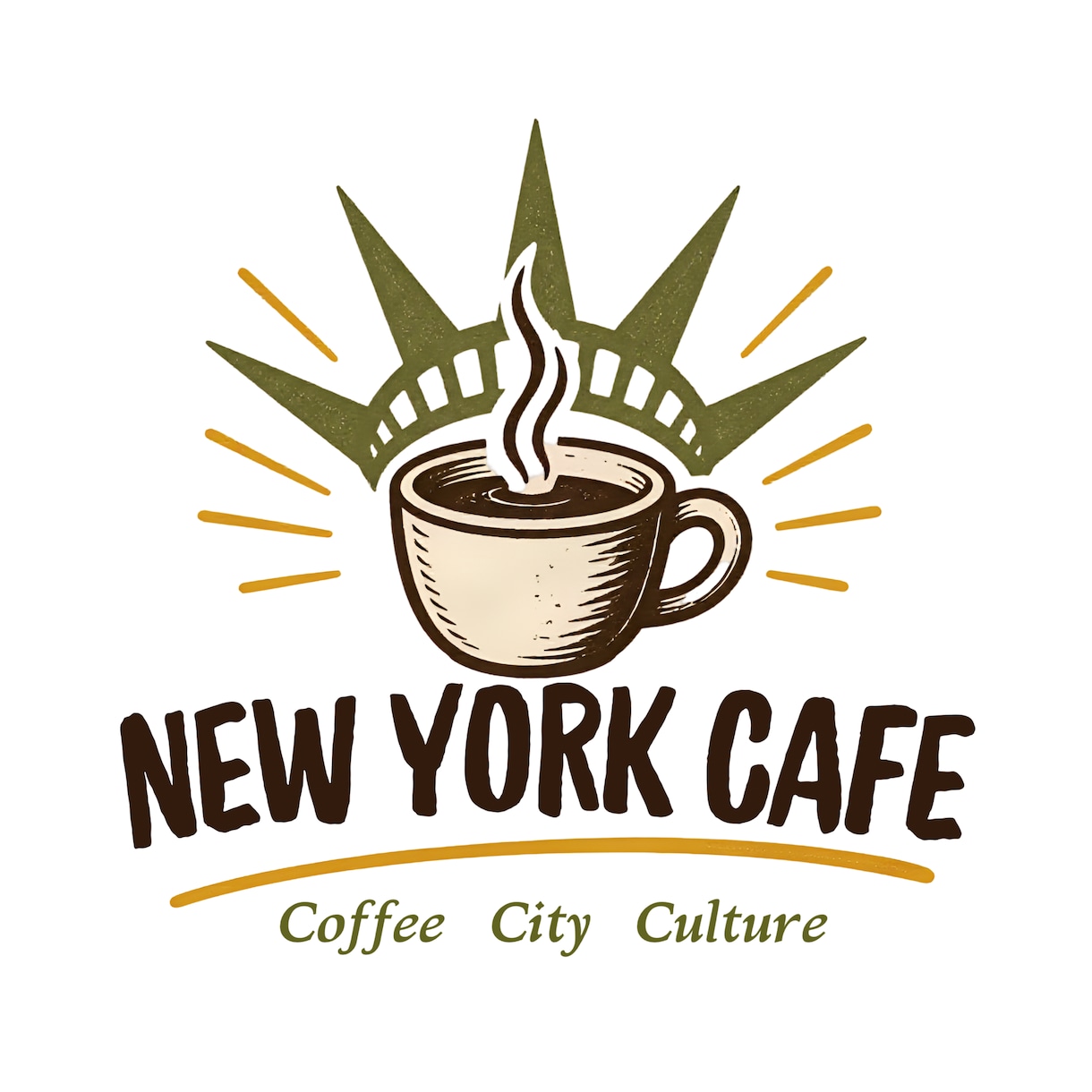 カフェ向けのおしゃれなロゴを作ります お店の雰囲気に合うロゴをデザインします イメージ1