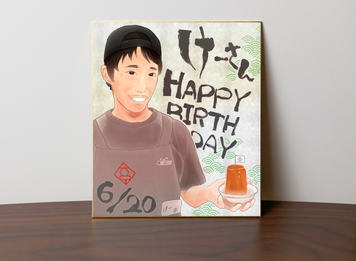 温もりと笑顔を届ける手描き似顔絵を制作します 心を込めた手描き似顔絵で、笑顔を届けます！ イメージ8