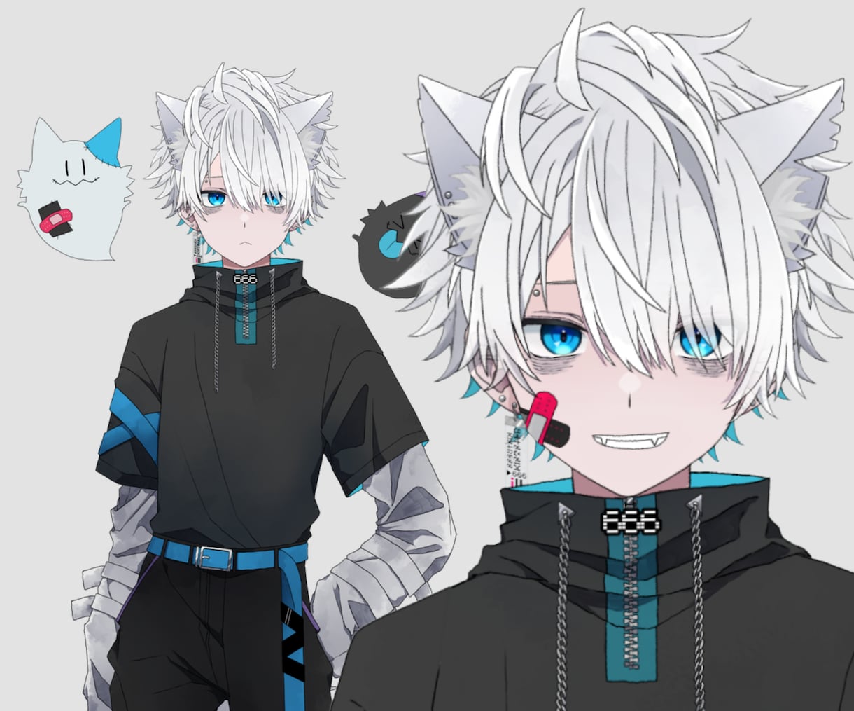 vtuberデビューをサポート！全工程制作します かっこいい～かわいいまで全てお任せください！ イメージ6
