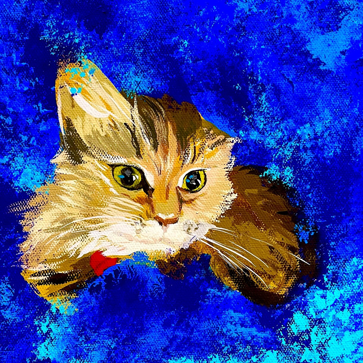 大切なペットを鮮やかな色彩で生き生きと描きます アイコンやデスクトップにご利用ください イメージ2