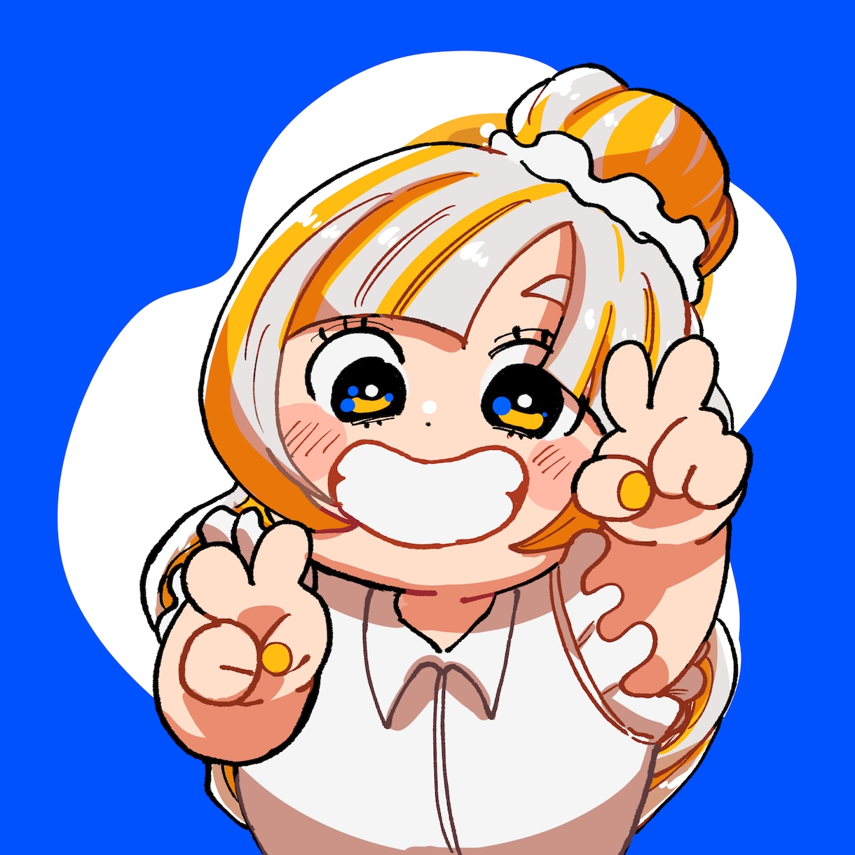 最短1日！お試し価格！もちもちのアイコンを描きます 修正ラフ提案無制限！３名様まで受付！ イメージ2