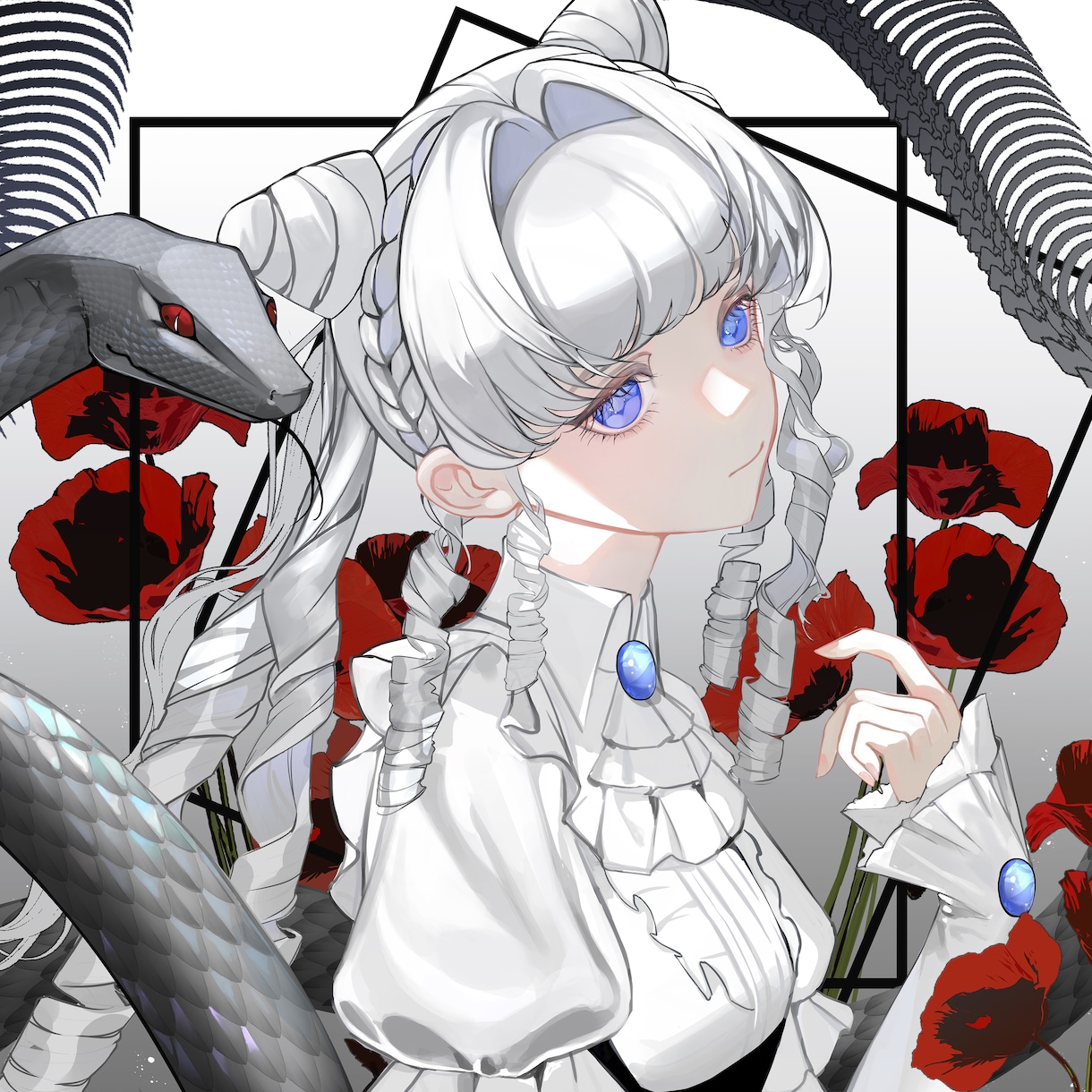 アイコン、一枚絵制作ます 1枚イラスト、アイコンなどお描きします！ イメージ5