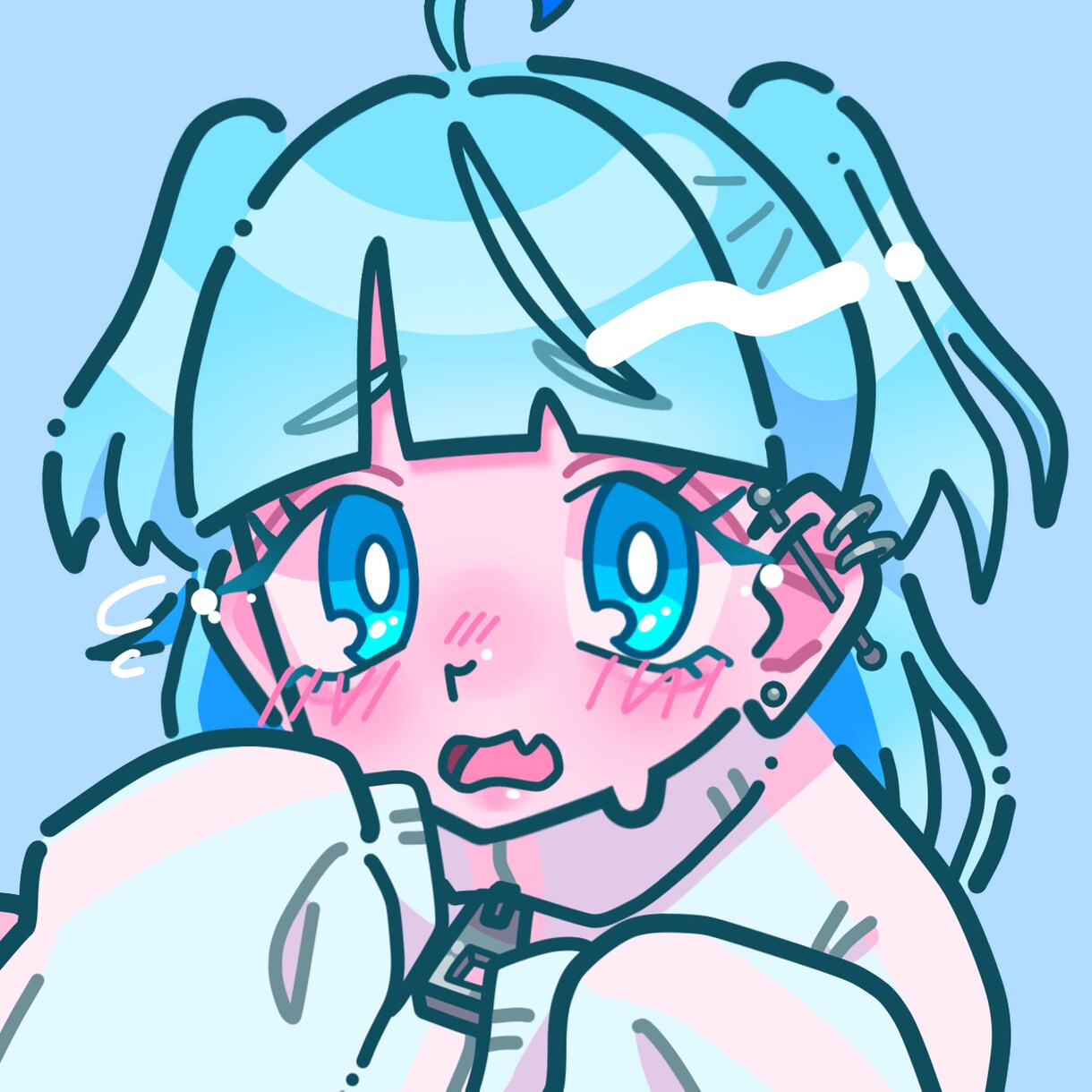 ホップでかわいいアイコン、ヘッダー等描きます 絶対印象に残るキャッチーなアイコンをご提供！！ イメージ2