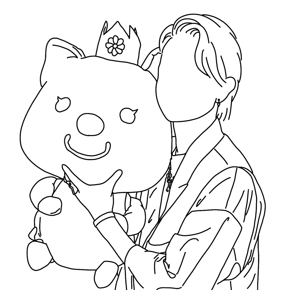 線画描きます 結婚式のウェルカムボードにおすすめ イメージ4