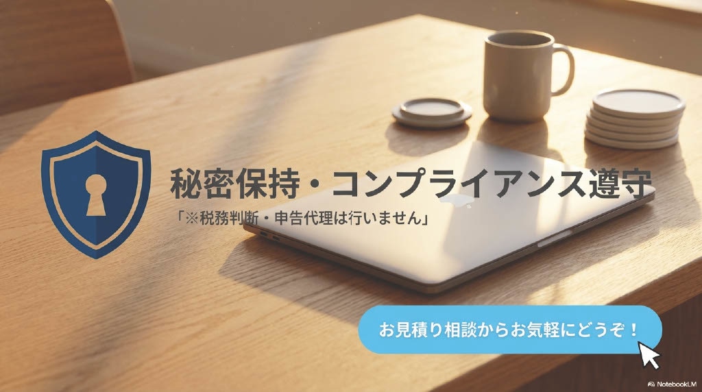 freee認定資格者が正確な記帳代行をします 不安な帳簿づけも丸投げで大丈夫！ イメージ6