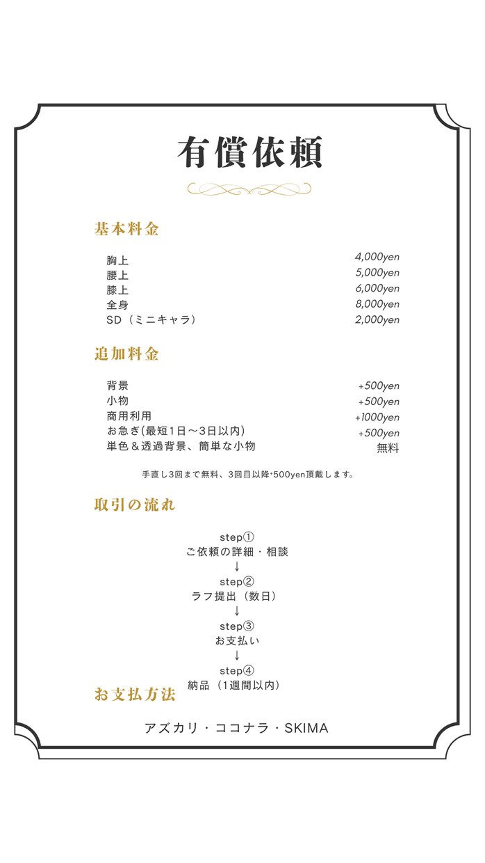 イラスト全般・1週間以内納品できます お急ぎの方ぜひお任せください。 イメージ2
