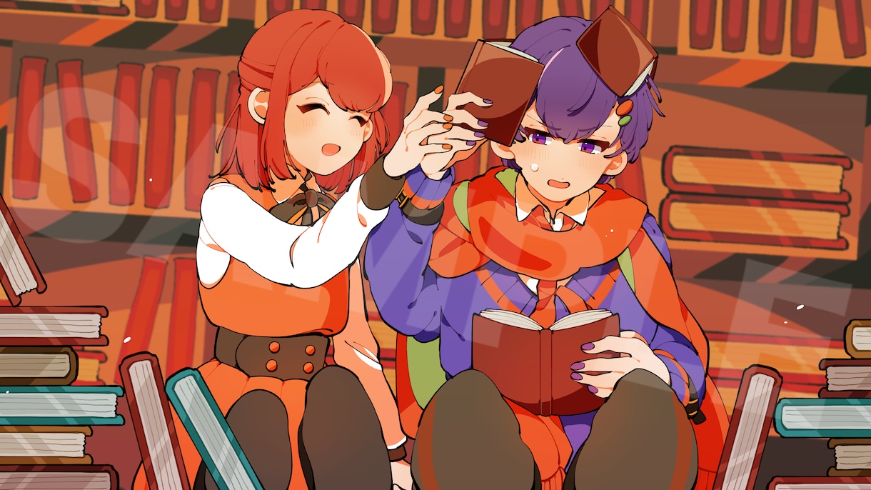 スチルイラスト、サムネ等描きます SNSアイコン、サムネ用1枚絵、キャラクターデザイン等も イメージ8