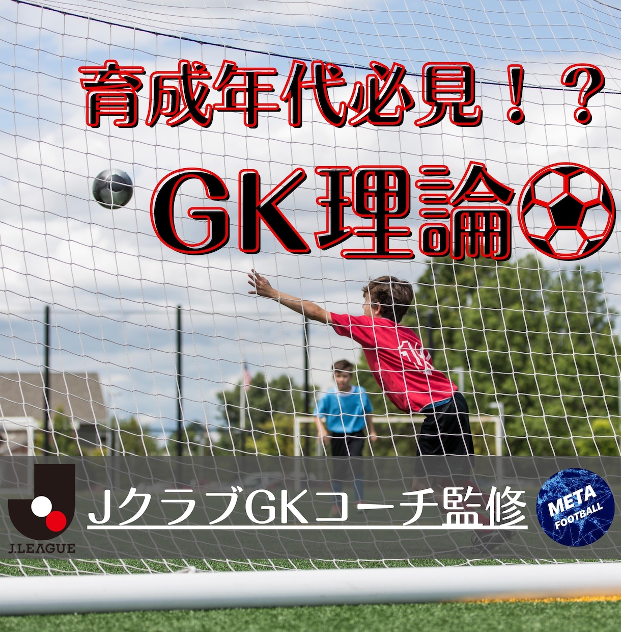 サッカーゴールキーパーGK論を伝えます 現役Jリーグクラブ所属GKコーチが教える イメージ1