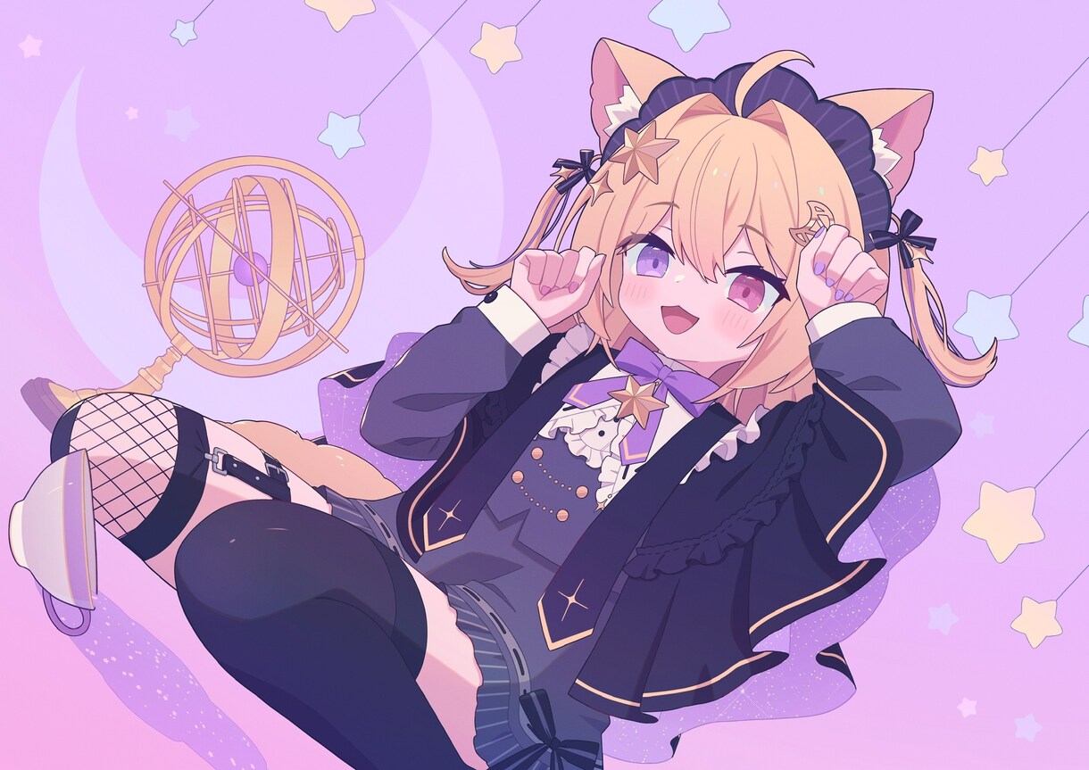 ポップなアニメ塗りキャラクターイラスト承ります ◆商用利用可◆キャラクター・衣装のデザインもお任せください！ イメージ7