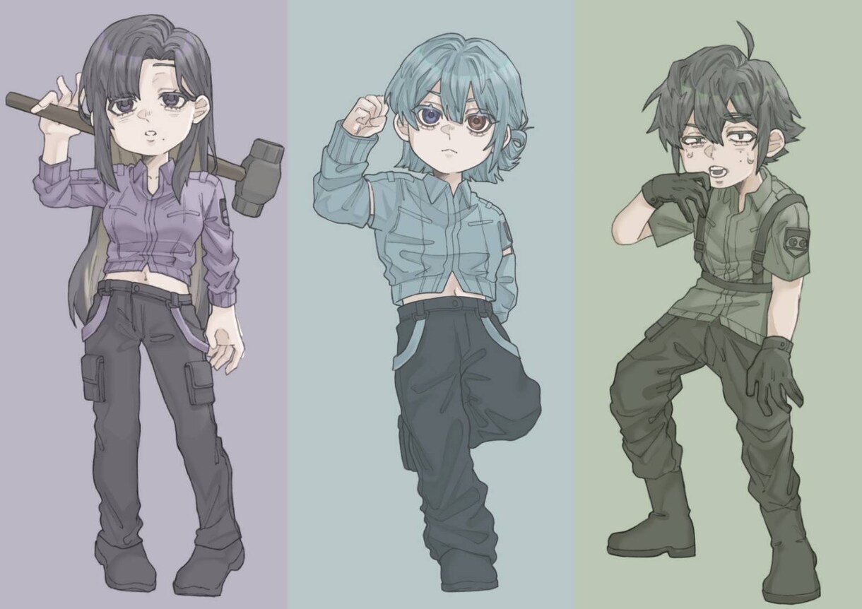 アイコン用のミニキャラ描きます アイコンを今よりもっとかわいく魅せたい方へ イメージ2