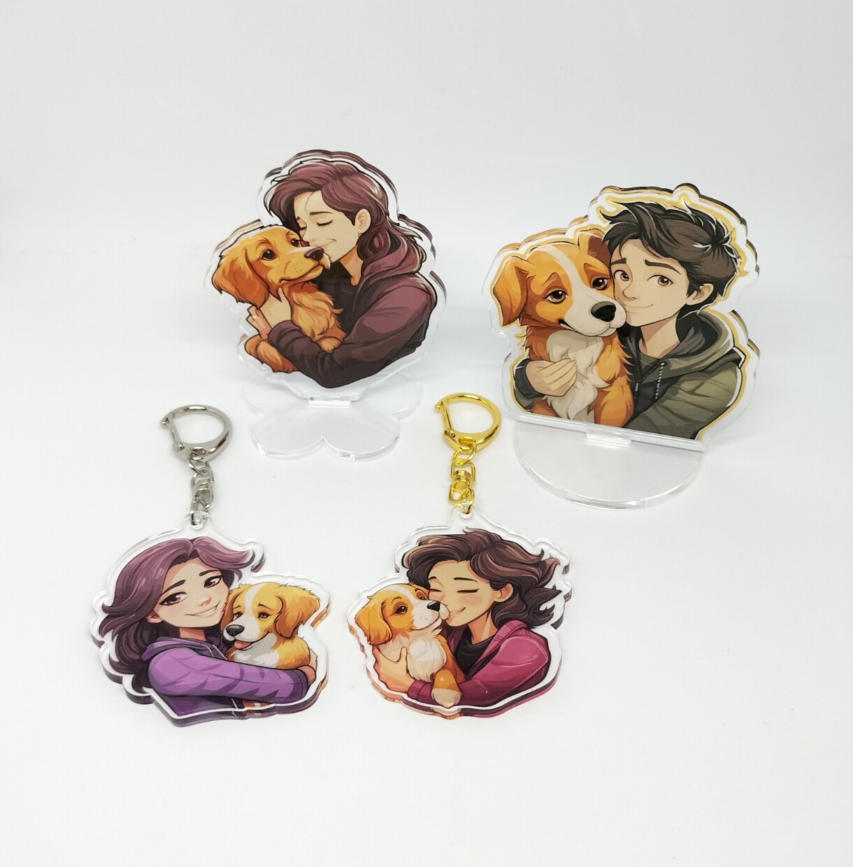 世界に一つだけのアクリルグッズを作ります 写真や画像を送るだけで作れる！ イメージ1