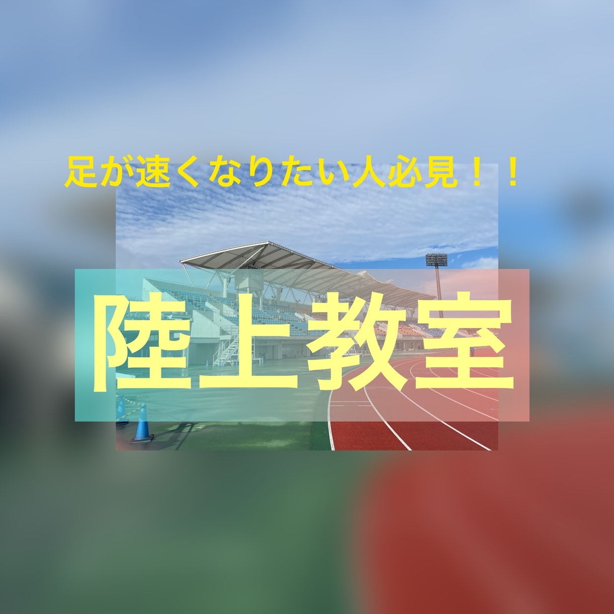あなたの足を速くします 小さいお子様の走り方の基本から、10秒台の出し方まで！ イメージ1