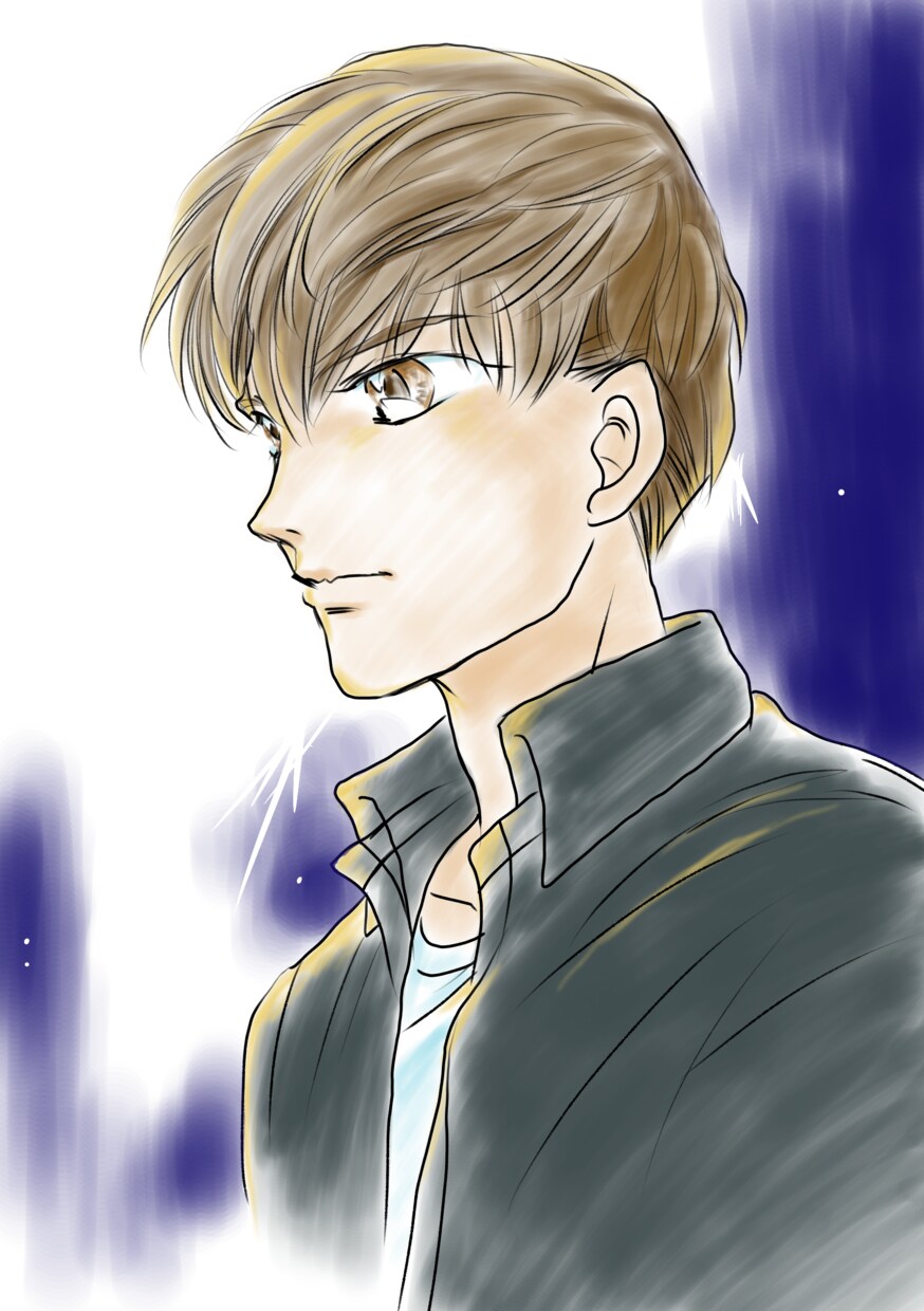 男子描きます やっぱり物憂げな男の子が好きです イメージ1