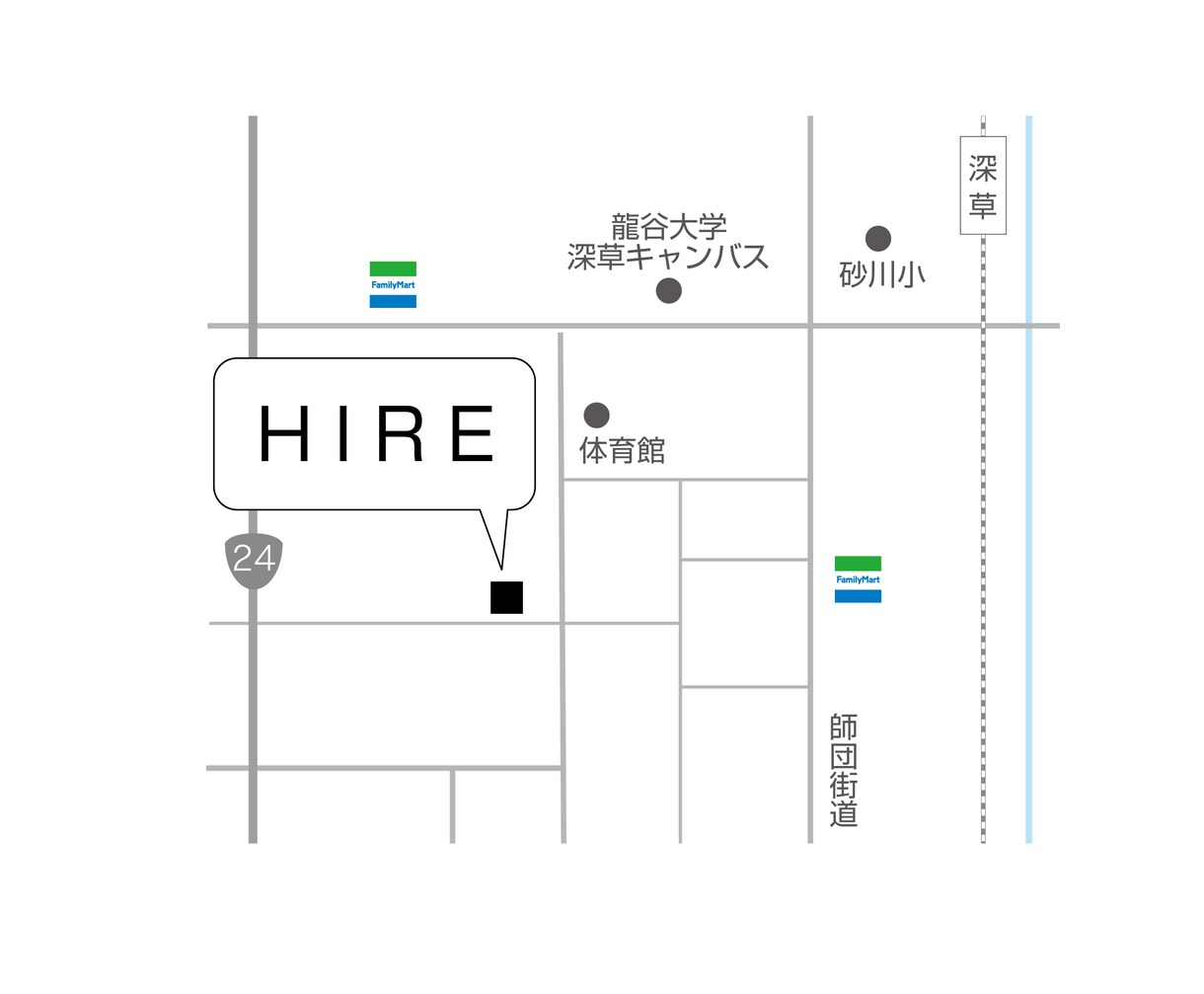 住所を伝えるだけ！シンプルでな地図を作成します プロデザイナーがシンプルで見やすい地図を作成します！ イメージ7