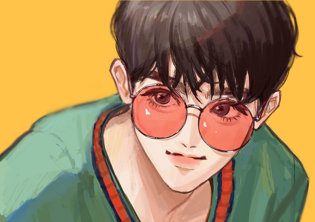 SNSで使えるアイコンや一枚絵をお描きします 厚塗りイラストであなたのイメージにお応えします イメージ3