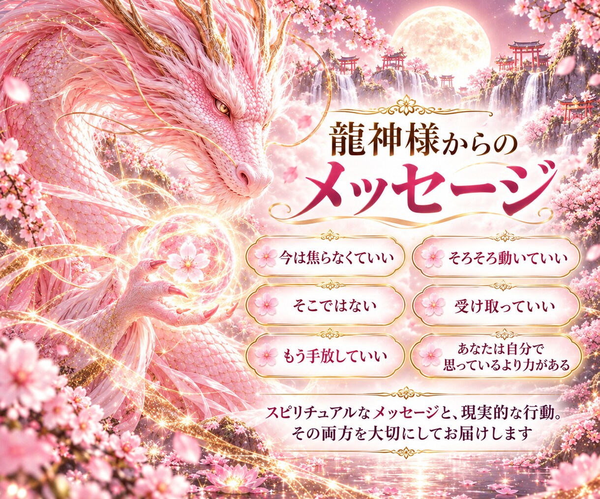 龍神様から今必要なメッセージをお伝えします 七龍神流命術☆ 7龍×7テーマで運気・ご縁・転機を鑑定します イメージ10