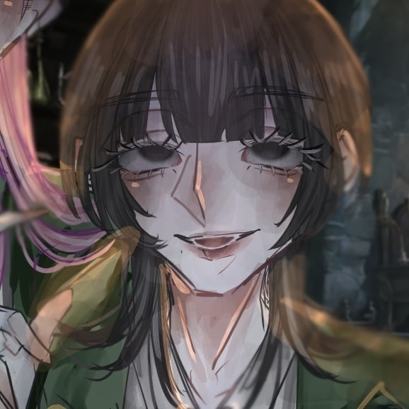 SNSアイコンお描きします 毒々しい色と睫毛にこだわります イメージ1