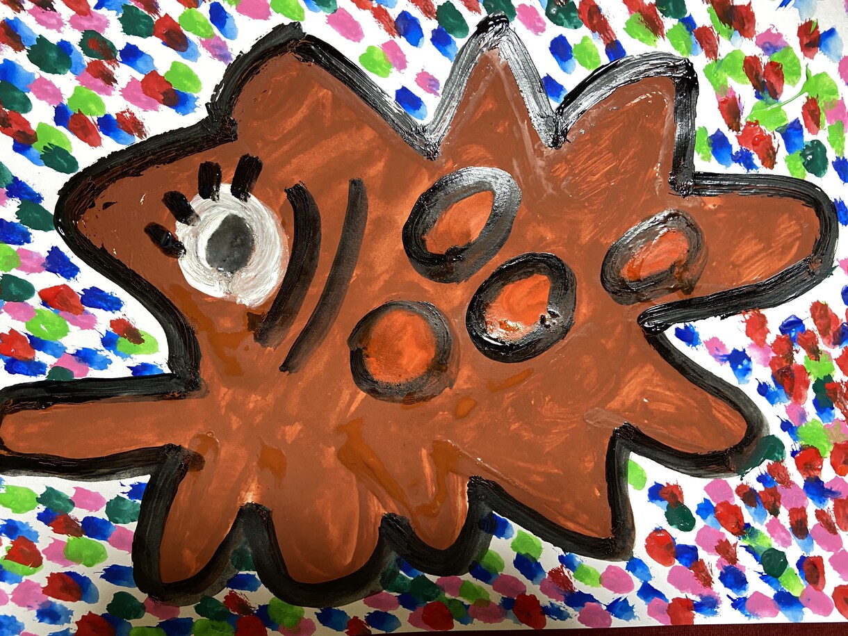 空想上の想像上の絵を描きます カラフルに空想上の生き物を描きます イメージ3