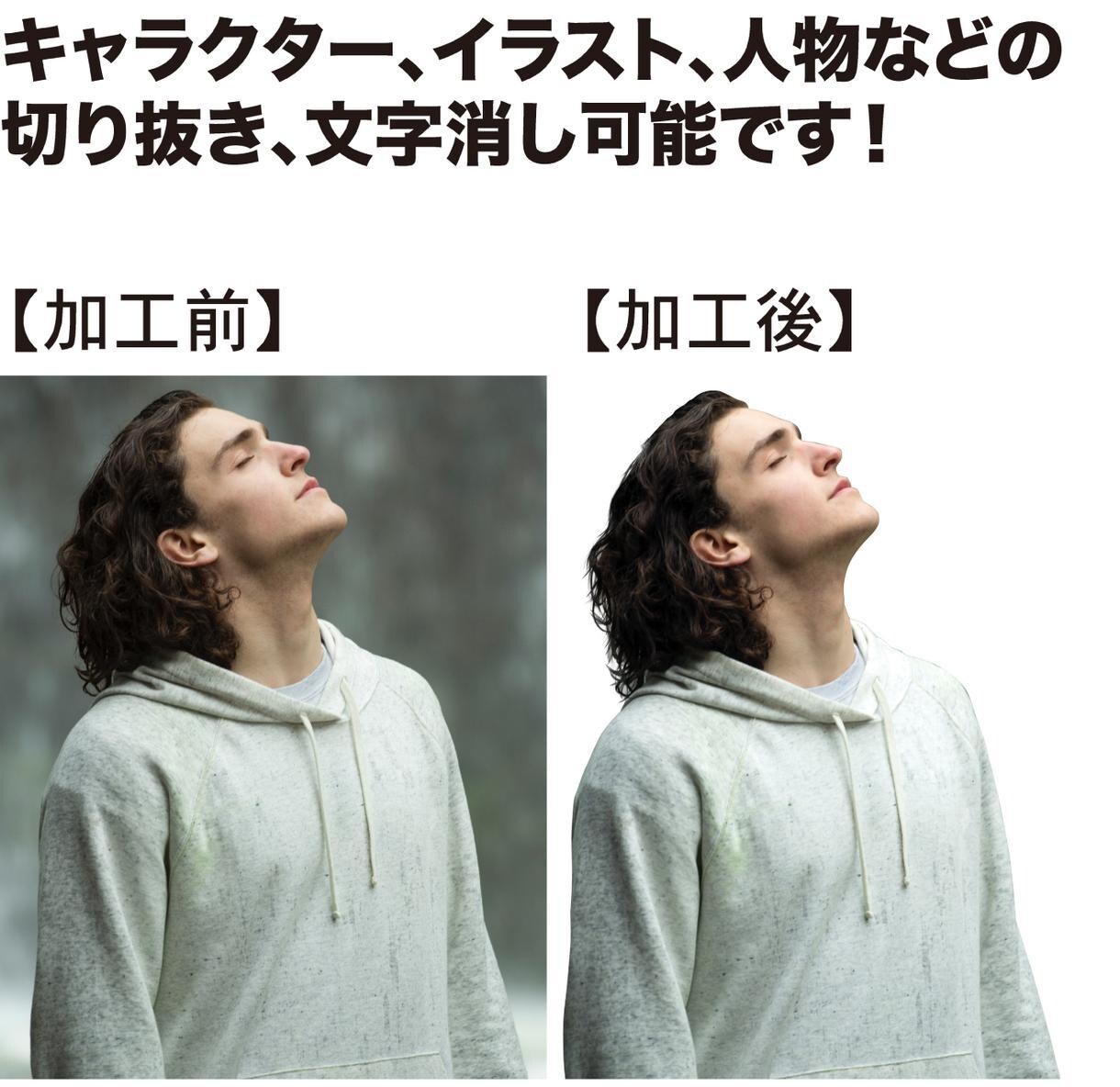 画像加工、切り抜き、合成お受けします なんでもお気軽にご相談ください！ イメージ3