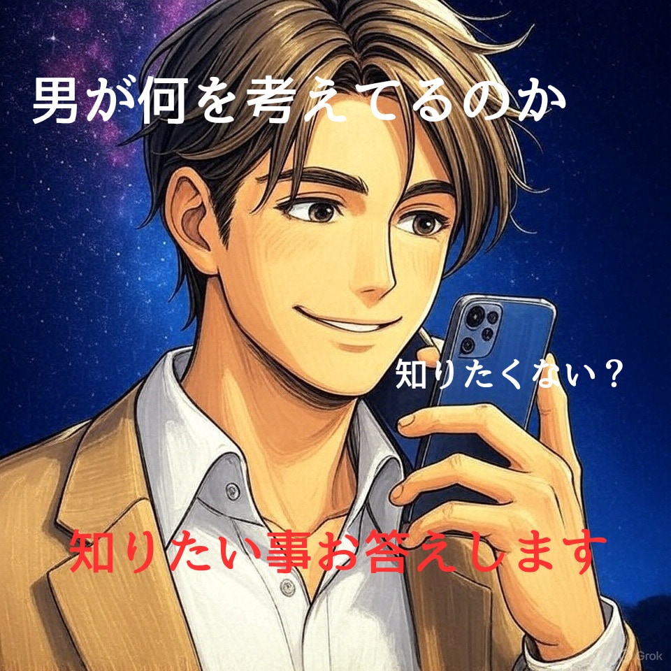 男心は全てお任せください！スッキリ解決させます 好きな相手の気持ち/男性心理/浮気をする男性の特徴 イメージ1