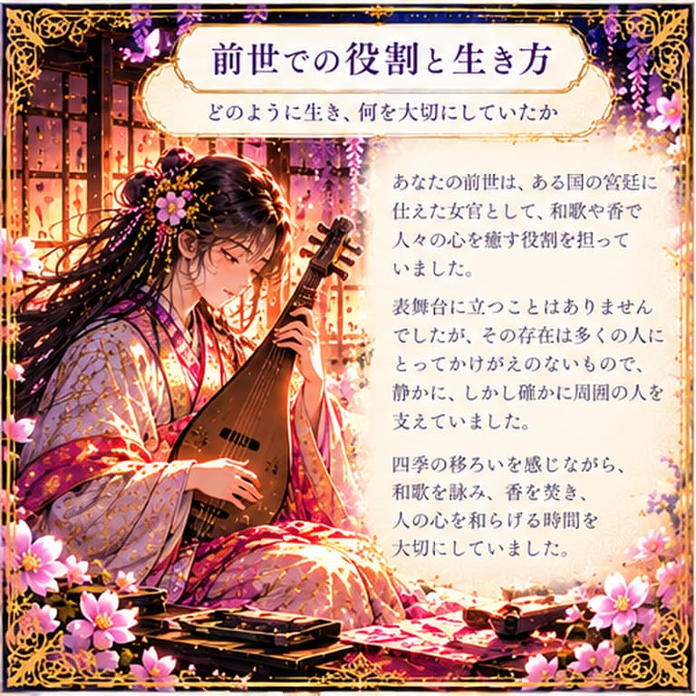 あなたが歩んだ前世を霊視します 魂の記憶を紐解き、今のあなたとのつながりをお届け イメージ8