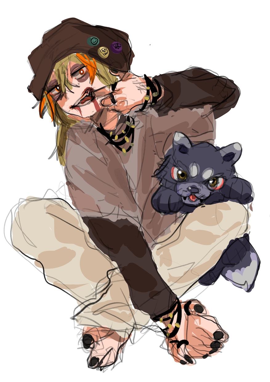 可愛い！キャラクターイラスト描きます イラストは10年弱描いていますが、有償依頼は初心者です。 イメージ2