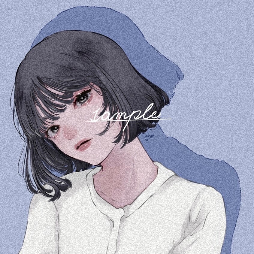 ダークでマットな世界観の素敵なイラスト描きます 他の人と一味も二味も違う素敵なアイコンでSNS映えさせよう！ イメージ4