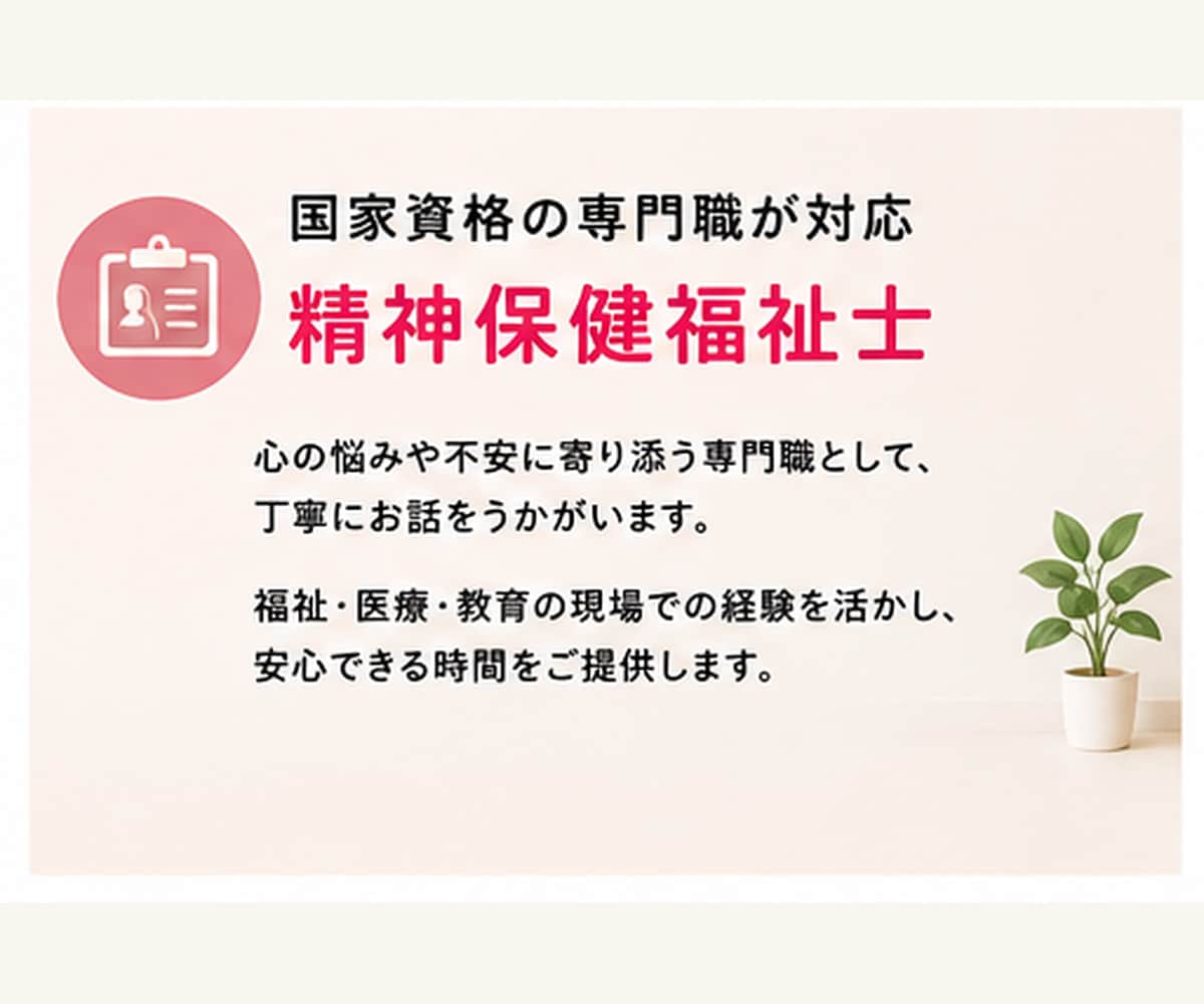 今すぐ！話しづらい心の気持ちや本音をお聞きします ほんの少しでも不安・不満・モヤモヤを吐き出してみませんか？ イメージ7