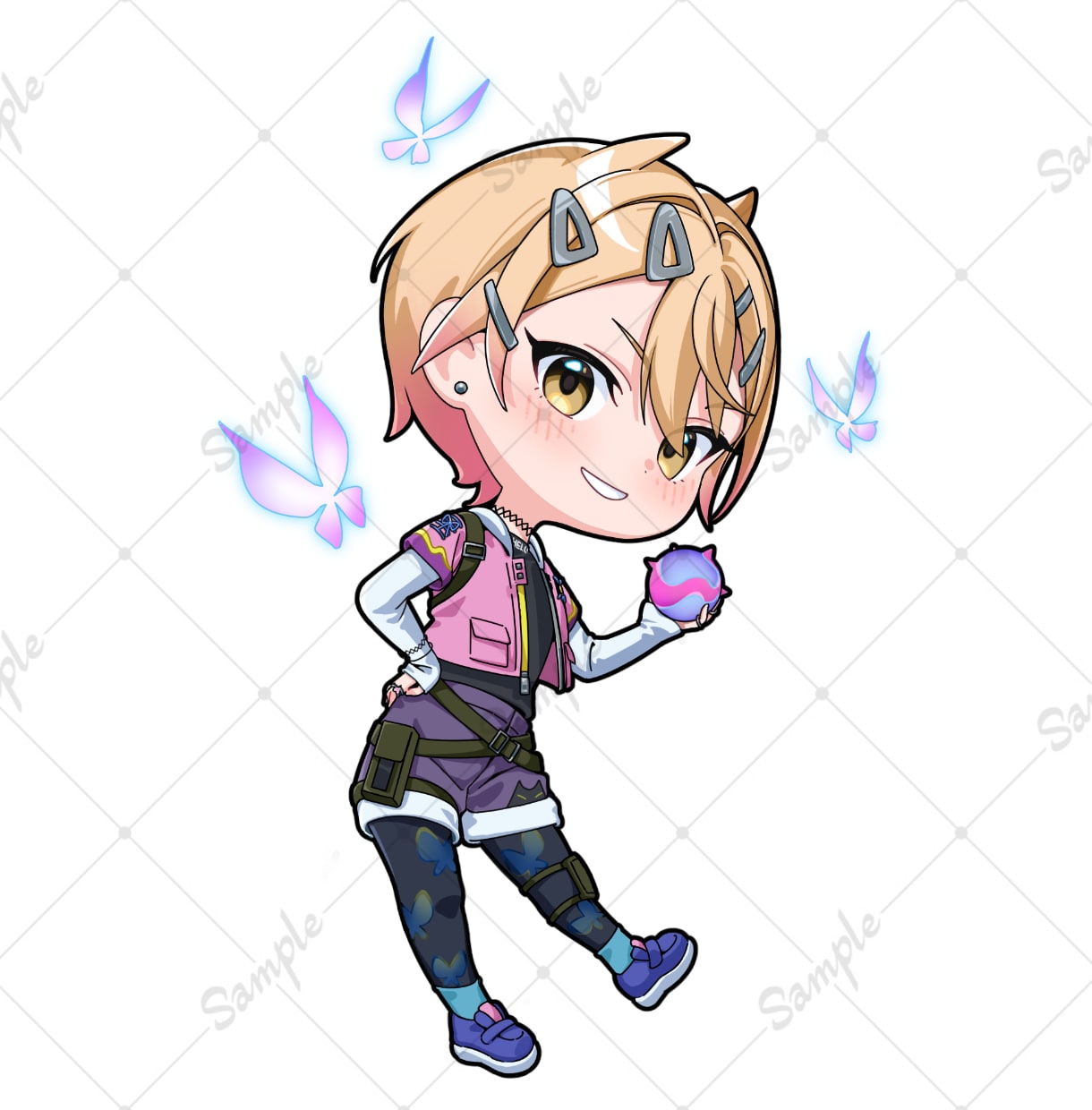 ちびキャライラスト制作いたします SNSのアイコンやグッズ制作などにおすすめ イメージ4