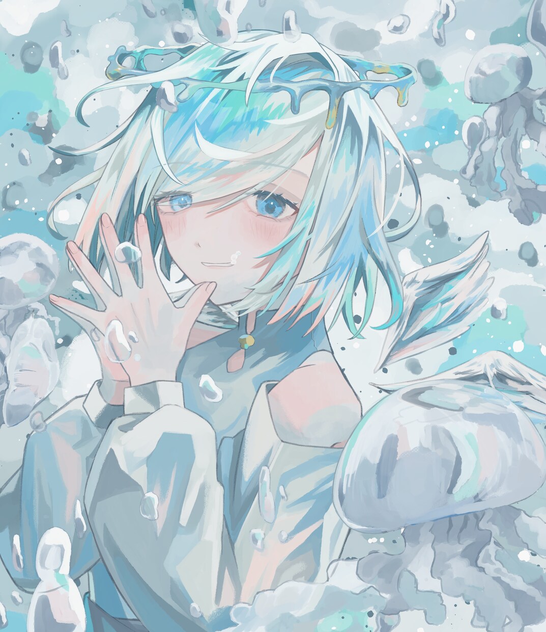 配信用サムネ、1枚絵など、用途に沿った制作をします 御要望に沿ったイラストを制作します！ イメージ4