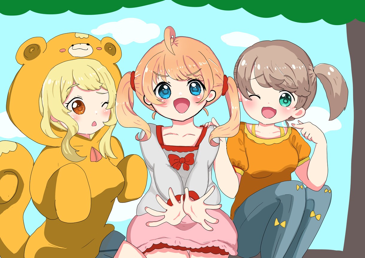 書き直しオッケー！かわいいSNSアイコン描きます リクエストされた可愛い女の子のイラストを描きます！ イメージ8