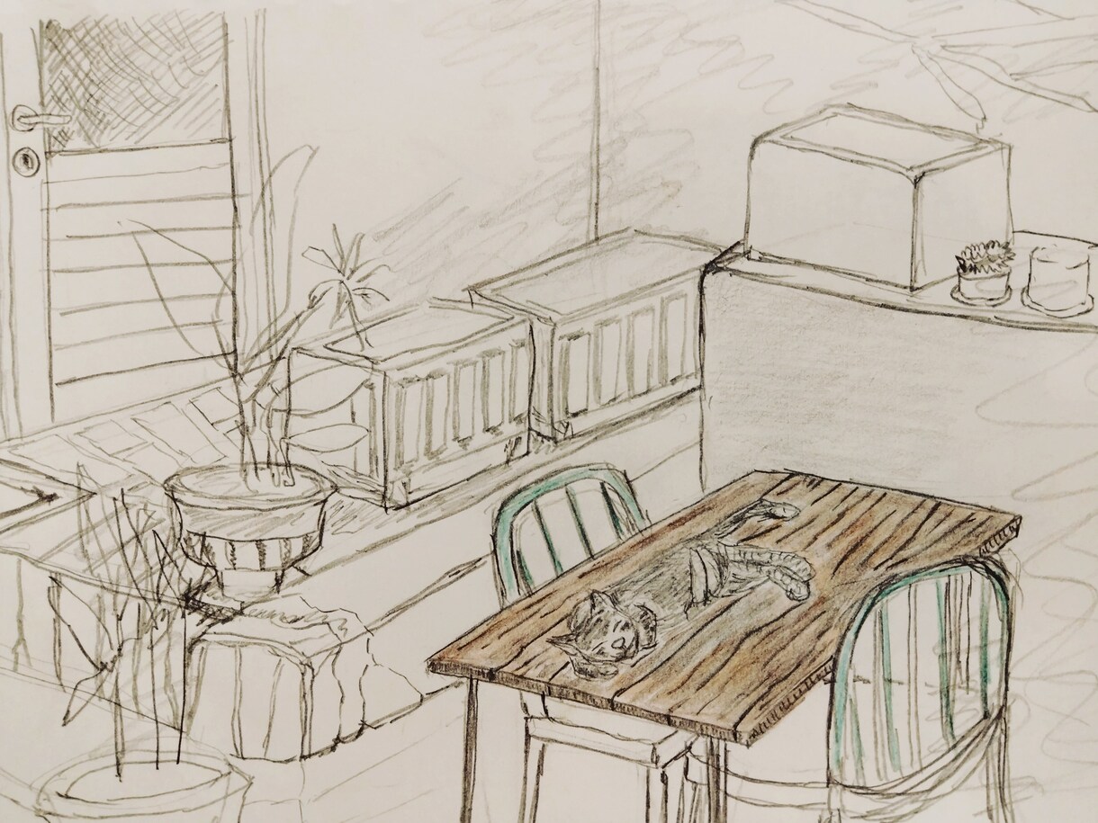 手書きにてパースかきます 暖かみのある雰囲気に仕上げます。 イメージ7