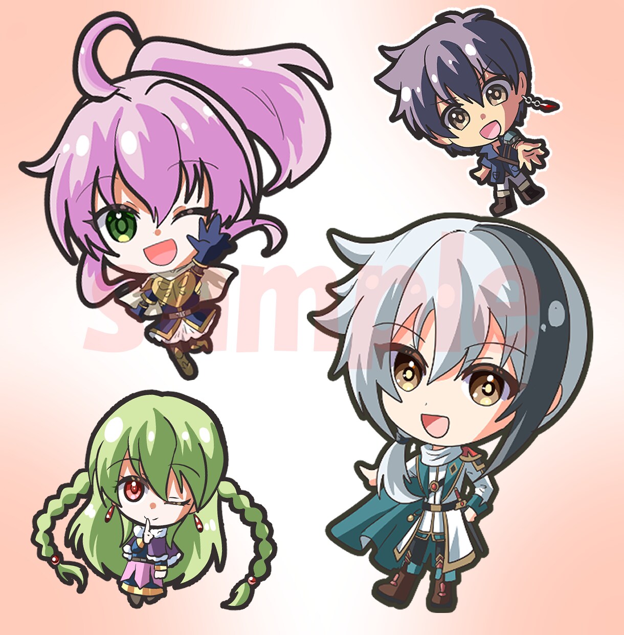 かわいいちびキャラ制作します SNS・配信・アイコンに！あなたらしさを添えて！ イメージ3