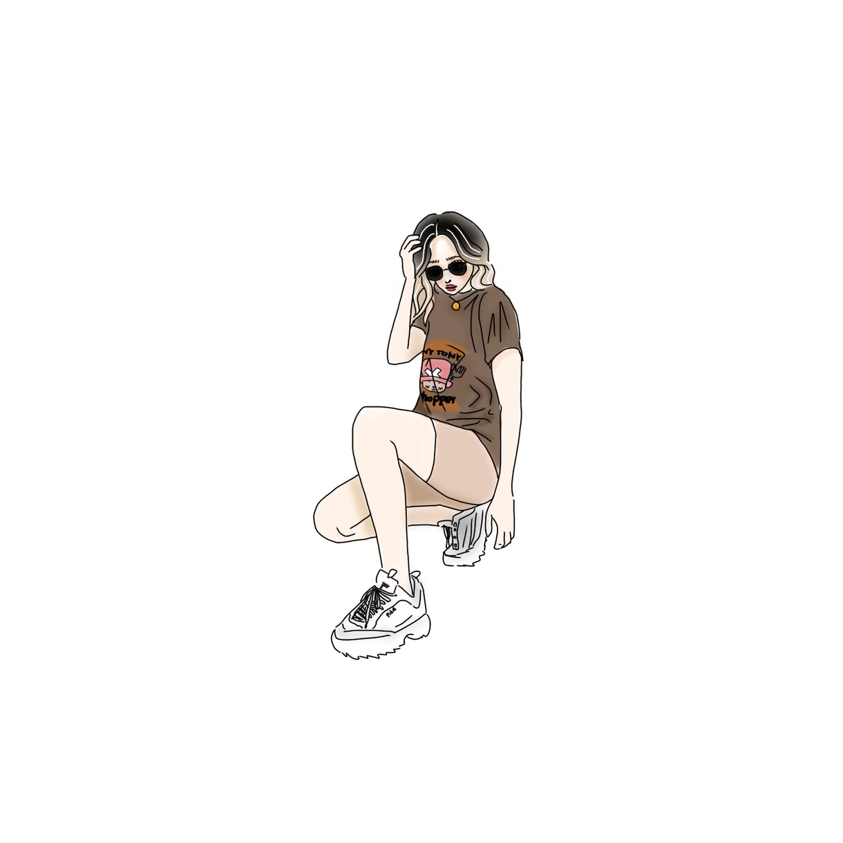 海外風濃いめテイストのイラストお描きします お好きな写真を送るだけ画像のようなテイストで仕上げます!!! イメージ5