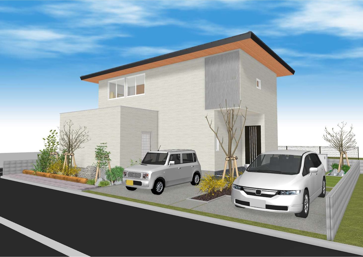 3Dアーキデザイナーでパース図を作成致します 新築住宅やリノベーション等のパース製作をお任せ下さい イメージ4