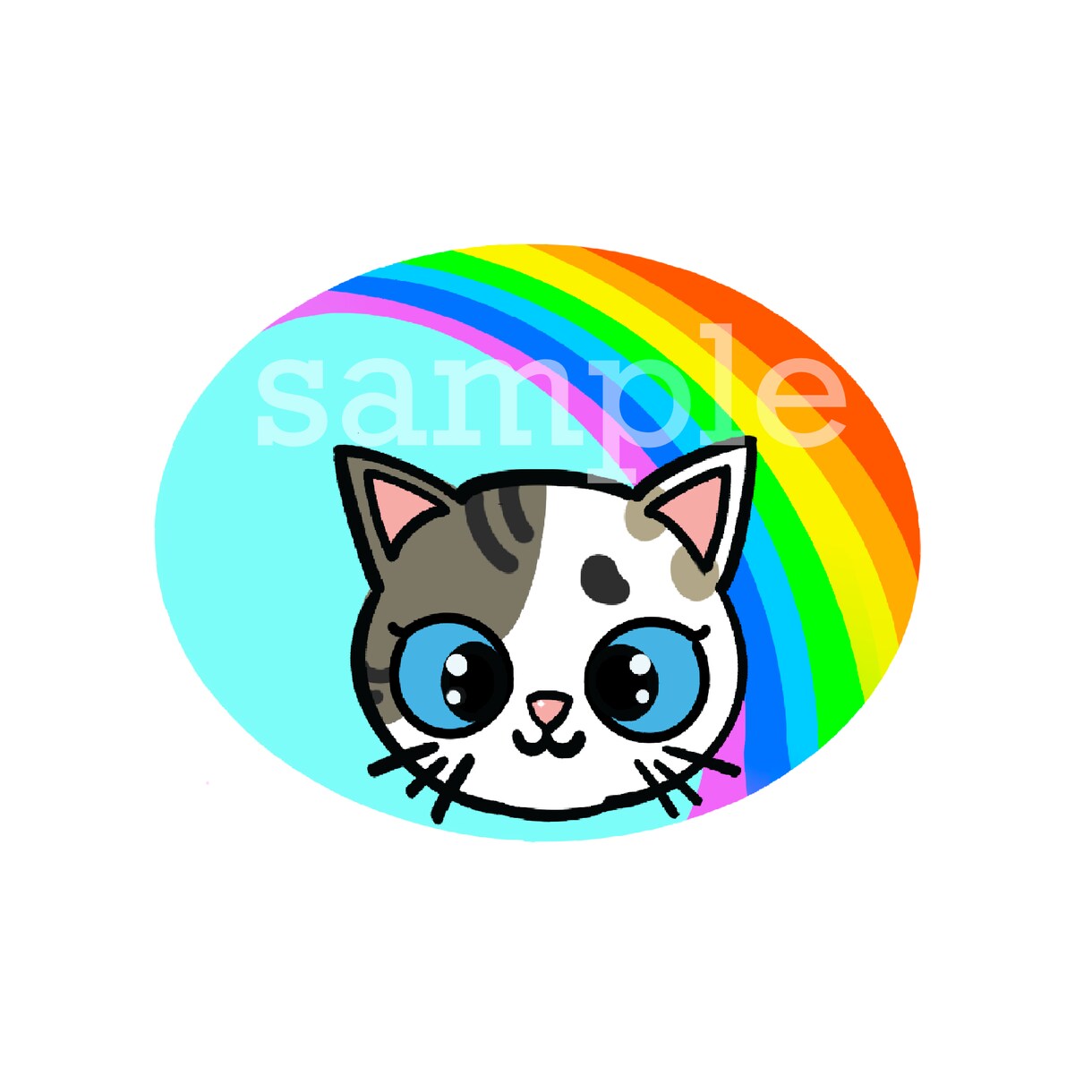 可愛い愛猫ちゃんの似顔絵イラストを描きます 愛猫イラスト描きます・グッズにも転用可！ イメージ8