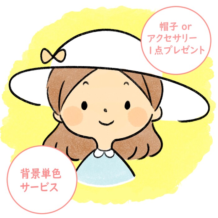 やさしい＆かわいいアイコン描きます 修正無制限・リクエスト大歓迎！ イメージ3