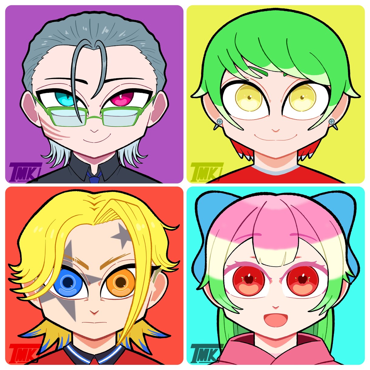 インパクト大！SNS用のアイコンイラスト描きます デフォルメの効いたイラストであなただけのアイコンを作ります！ イメージ3