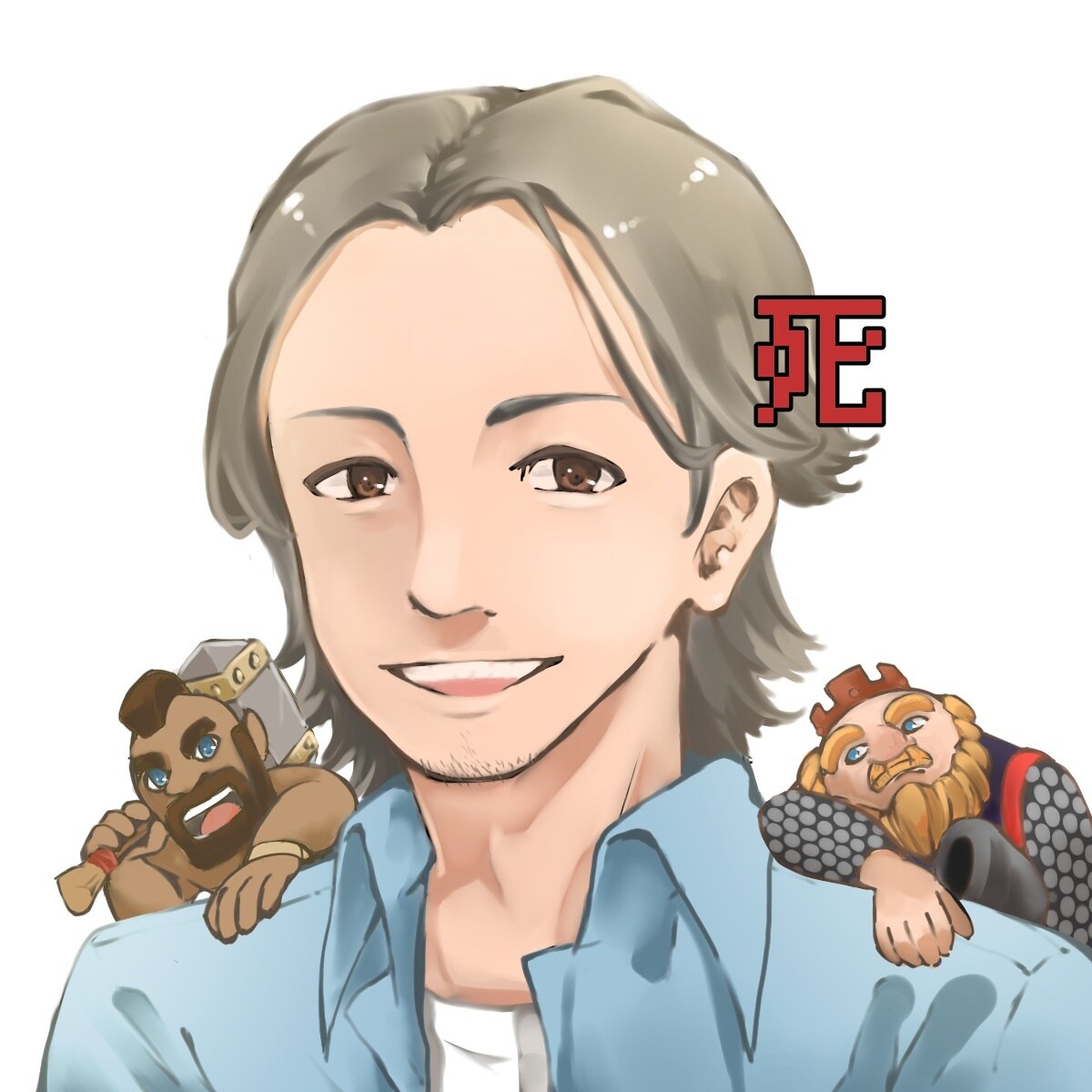 SNSアイコンイラストの制作します 可愛い＆かっこいいイラスト描きます イメージ2