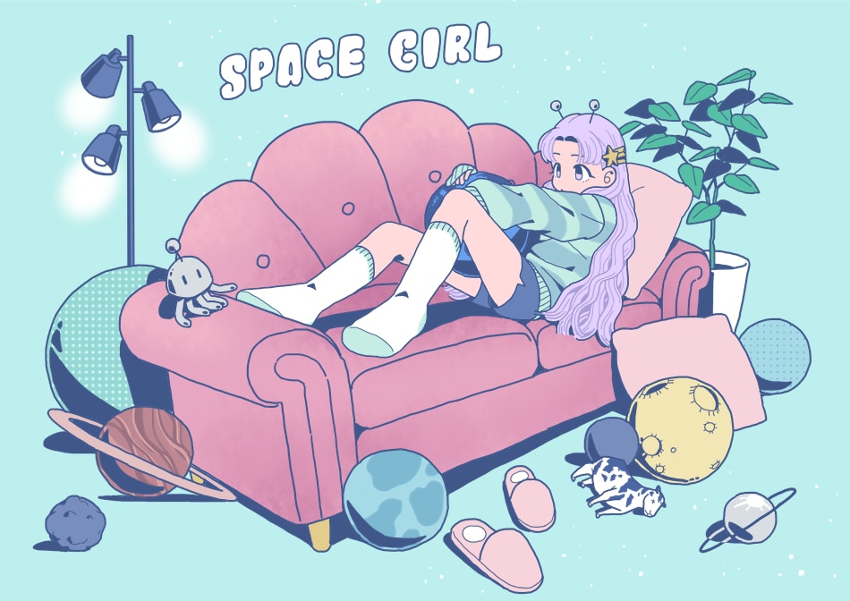 シンプルでポップ☆かわいいイラスト描きます 一枚絵からSNSアイコンまで様々な用途に対応いたします イメージ3