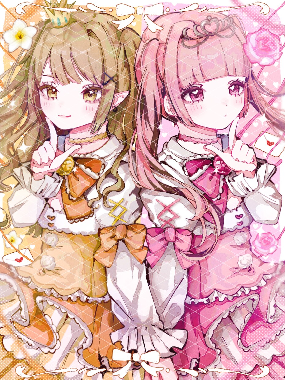 可愛くて暖かいイラストかきます 可愛くてキラキラしてる女の子のイラストを作成します♪ イメージ6
