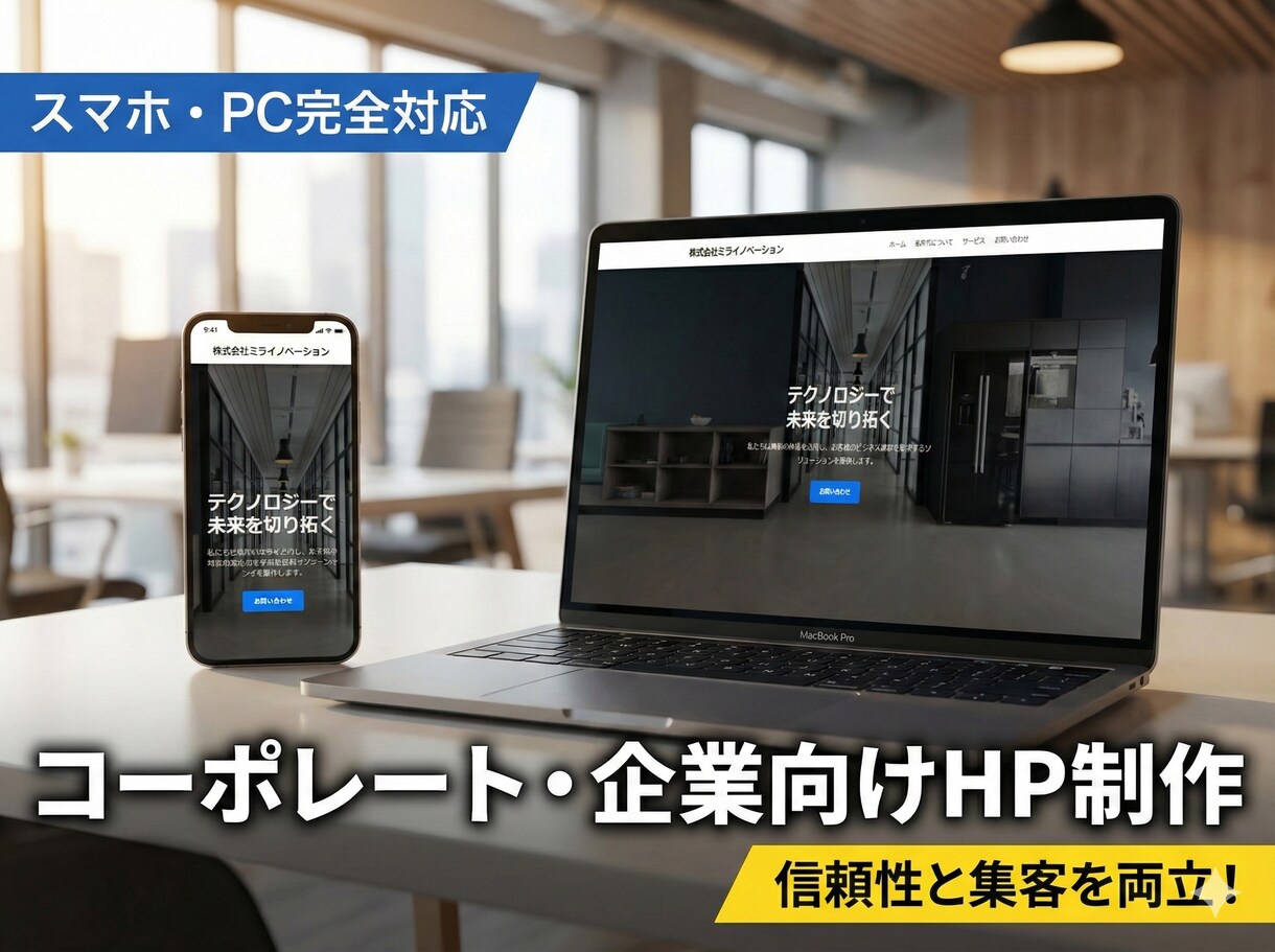 モニター価格！スマホ対応の高品質なHPを作ります サーバー契約からサポート！知識ゼロでもあなたの想いをカタチに イメージ3