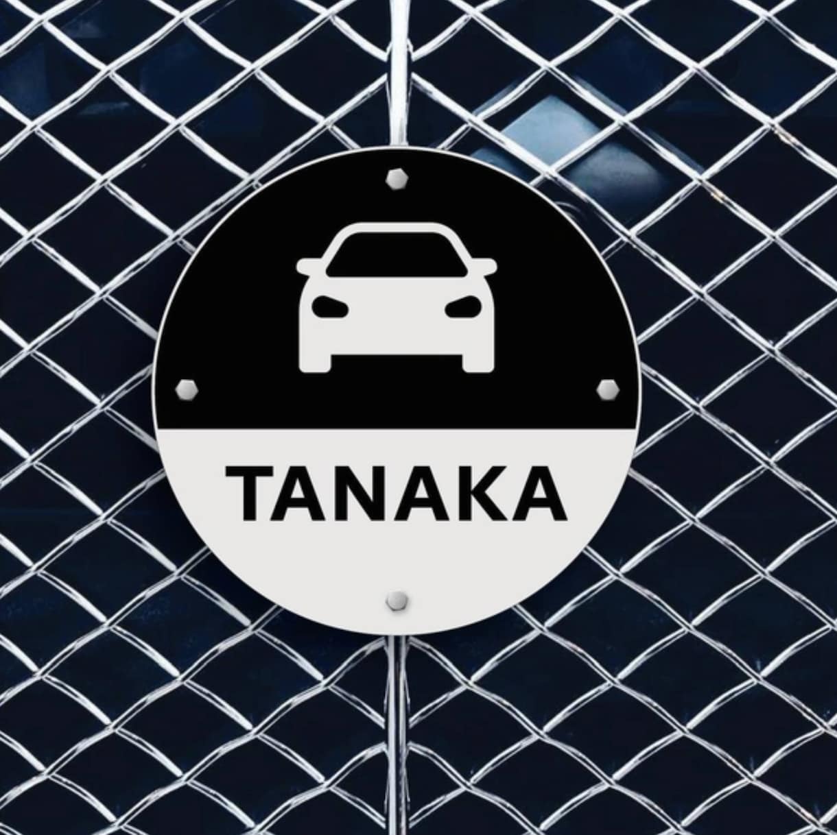 駐車場プレート・パーキングサイン作成します 名入れ・ロゴOK　お店の個性を際立たせる大型20cm野外対応 イメージ4
