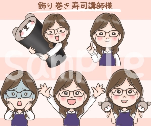 ちょっと似てる！ゆるかわ、ゆるふわアイコン描きます 貴方だけの表情豊かなチビキャラがSNSで大活躍間違いなし‼️ イメージ6