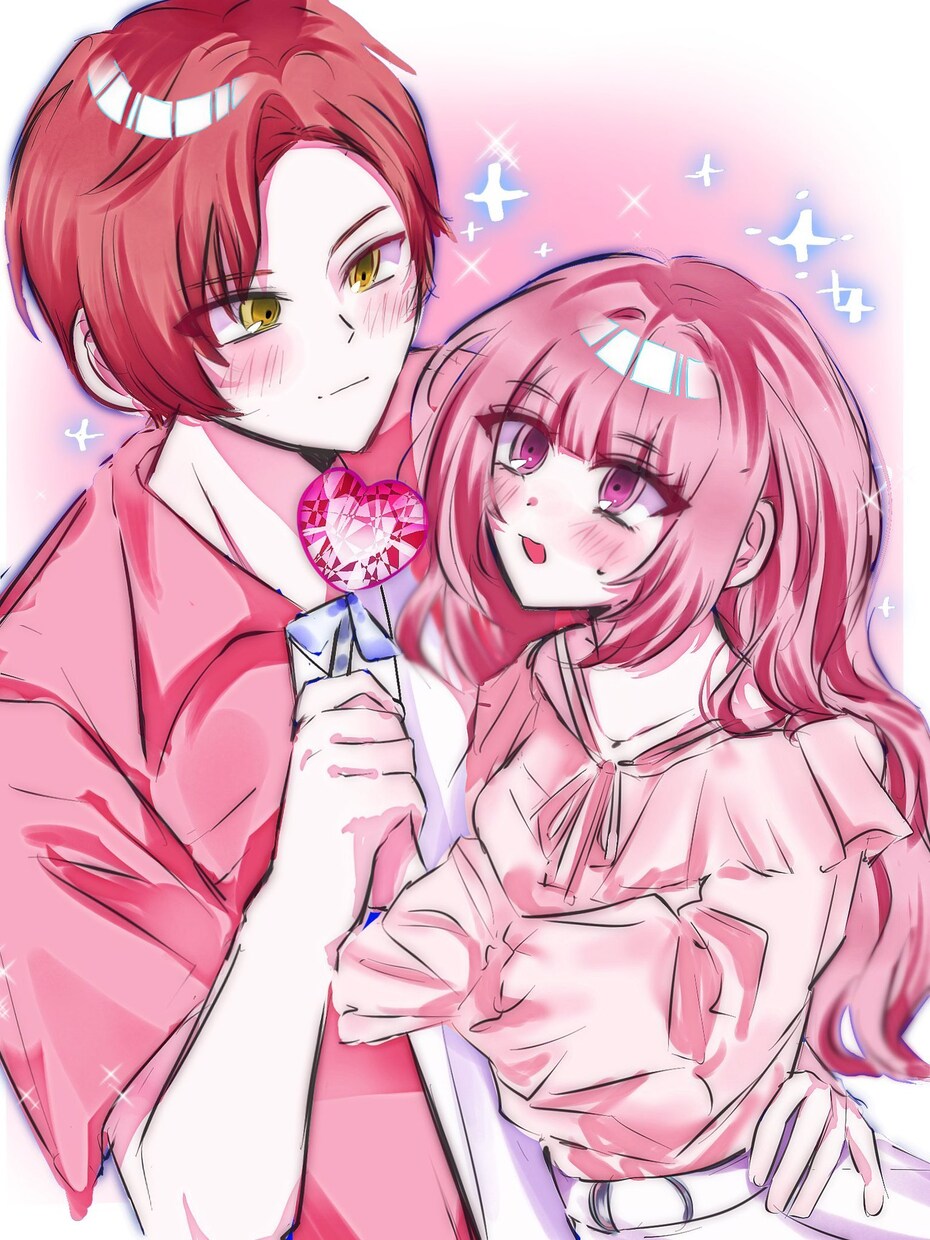 夢絵、カップルイラスト、なんでも描きます 3L/TS全てに対応しております！ イメージ1